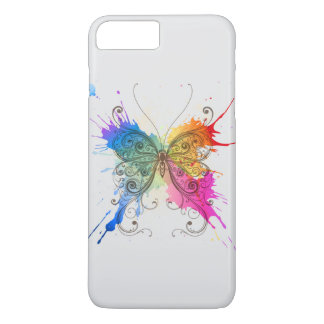 Butterfly Colour Splash iPhone 8 Plus/7 Plus Case