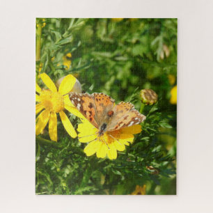 Butterfly Colourful Flower Puzzle