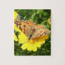 Butterfly Colourful Flower Puzzle