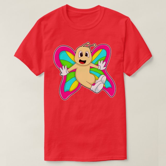 Butterfly colourful T-Shirt (Design Front)