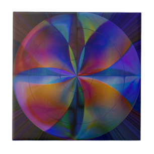 Butterfly Colours Ceramic Tile