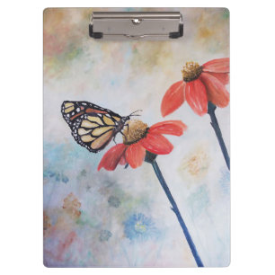 Butterfly Commissioned Painting Clipboard
