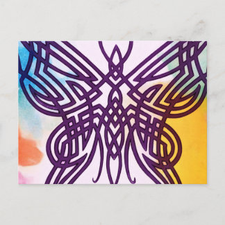 Butterfly Crop Postcard