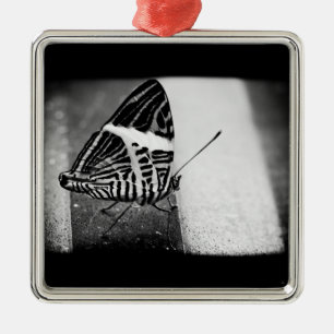 butterfly crossing metal tree decoration