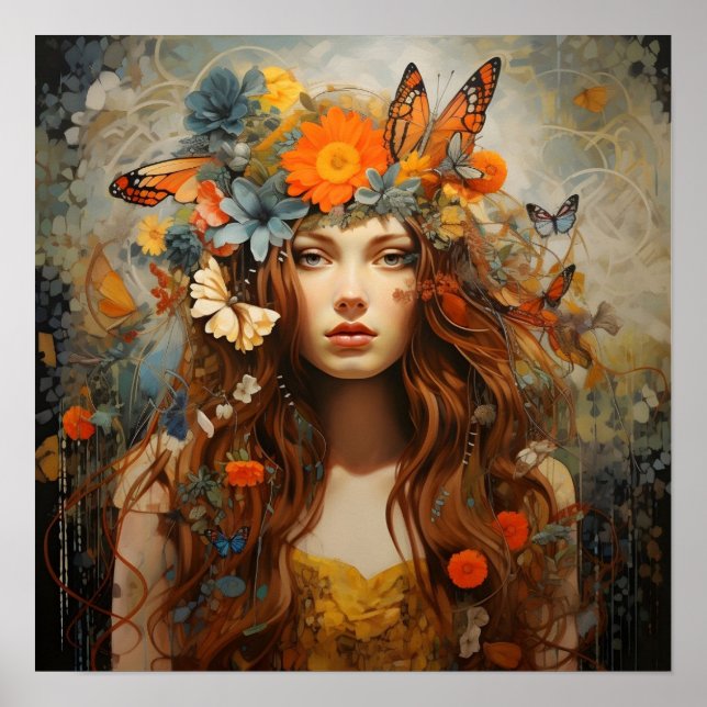 Butterfly Crown Print (Front)