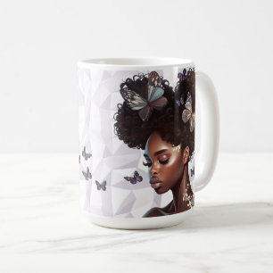 Butterfly Crown Serenity Art Coffee Mug