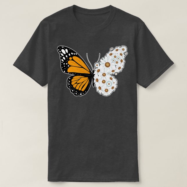Butterfly Daisy T-Shirt (Design Front)