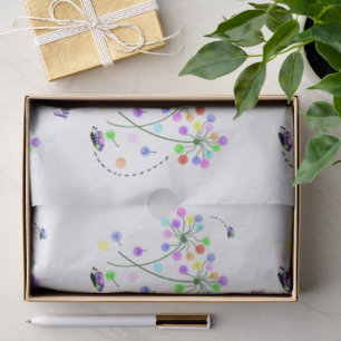 Butterfly Dance Birthday Tissue Paper