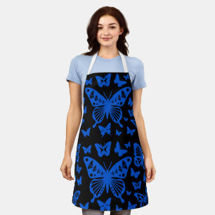 Butterfly Dance in Blue Apron