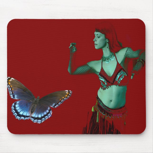 Butterfly Dance Mouse Pad (Front)