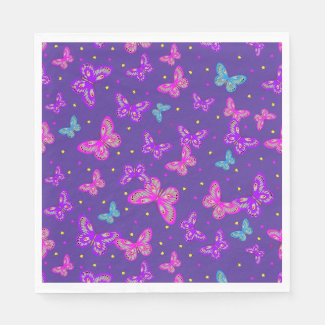 Butterfly dance napkin (Front)