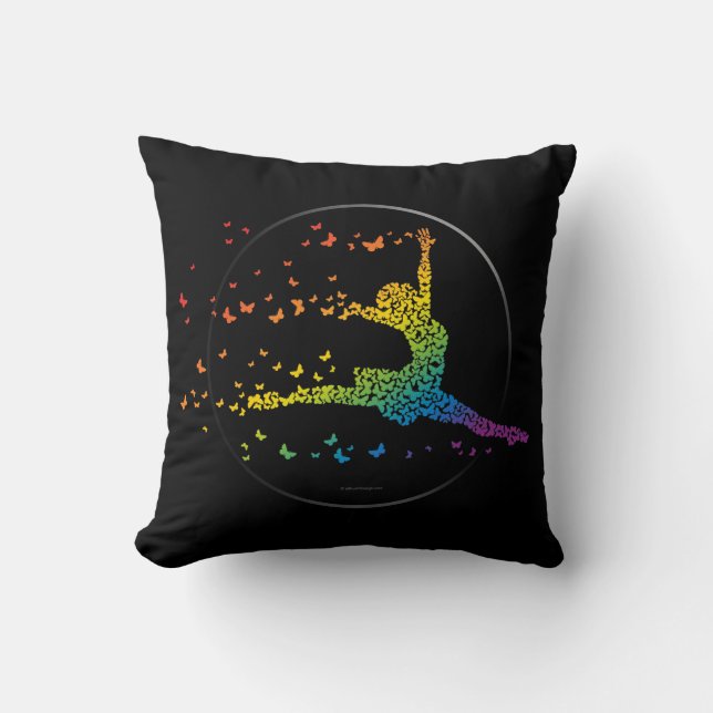 Butterfly Dancer Cushion (Front)
