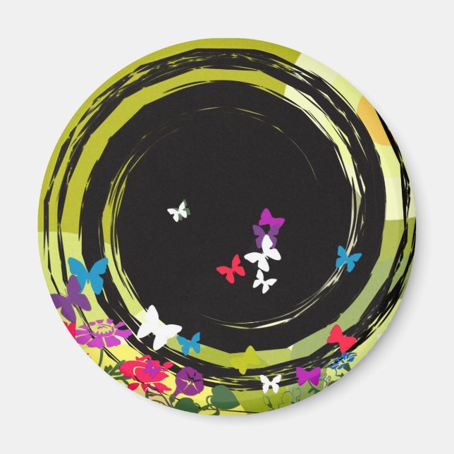 Butterfly Delight Magnet (Front)