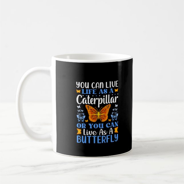 butterfly-design-bundle coffee mug (Left)