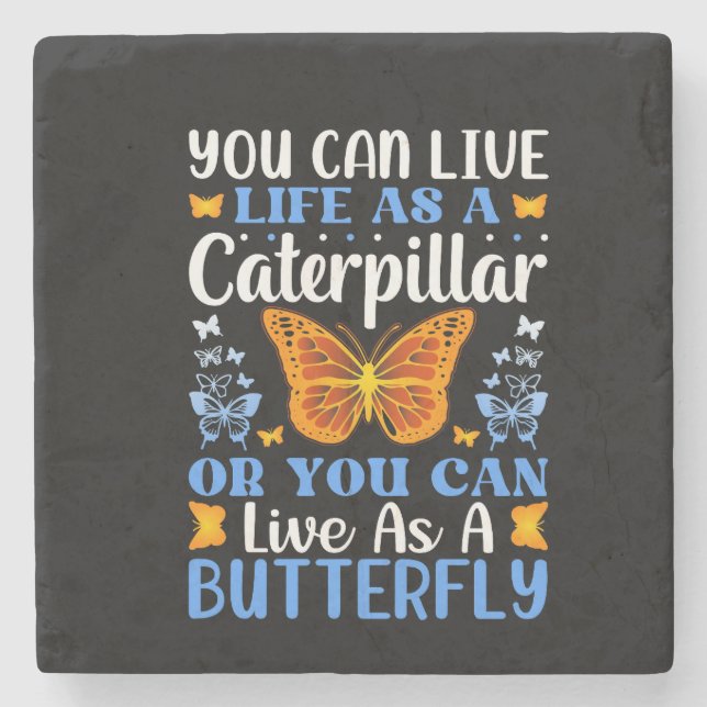 butterfly-design-bundle stone coaster (Front)