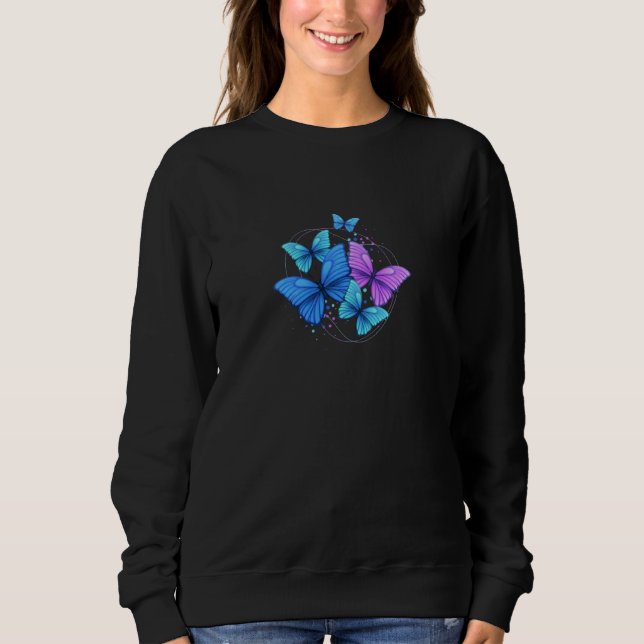 Butterfly design human t, shirts  (Front)