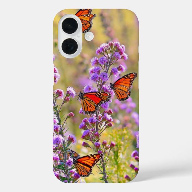 Butterfly Design iPhone case (Back)