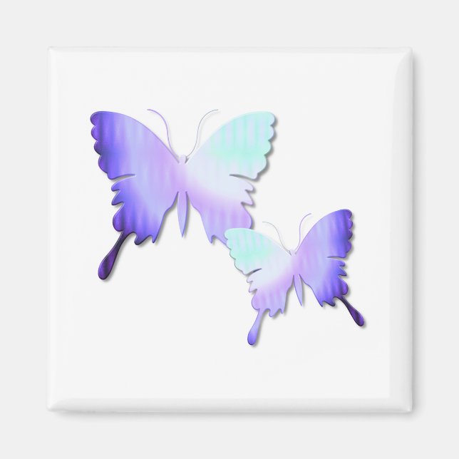 Butterfly Design Magnet (Front)