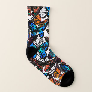 Butterfly design Mr10 Art Socks