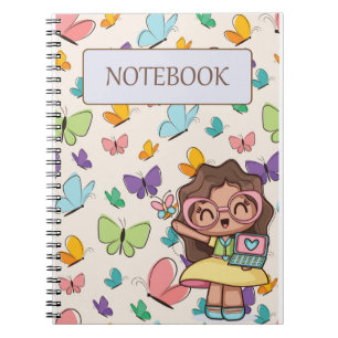 butterfly design pattern notebook