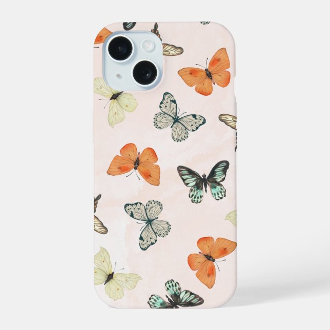 Butterfly Design Phone Case Cover (Back)