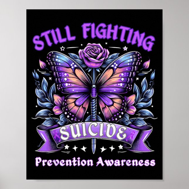Butterfly Design Poster (Front)