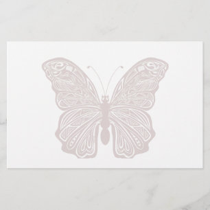 Butterfly Design Stationery