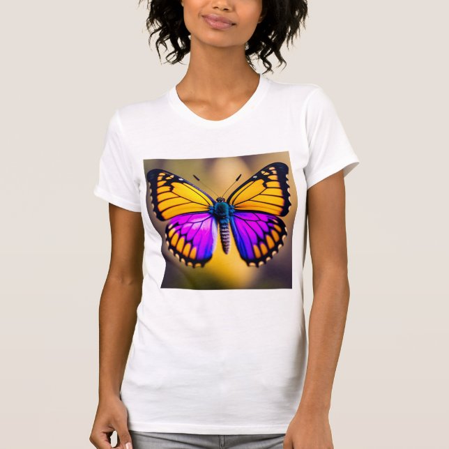 Butterfly design T-Shirt (Front)
