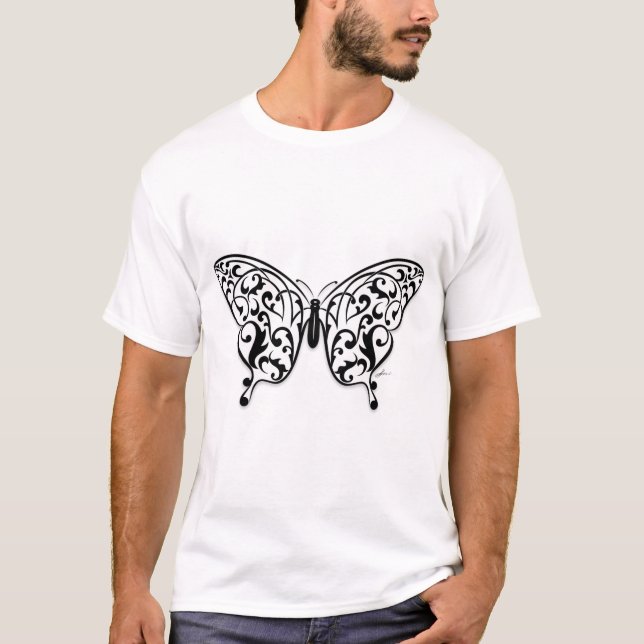 Butterfly_Design T-Shirt (Front)