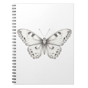 Butterfly drawing notebook