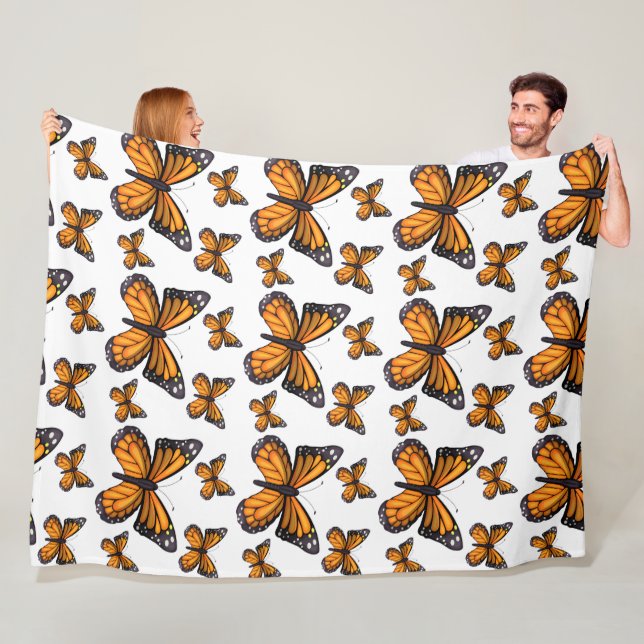 Butterfly Dream 60x80 Fleece Blanket (In Situ)