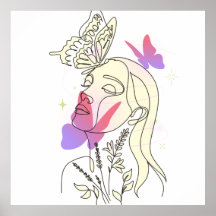 Butterfly Dream – Artistic Wall Poster