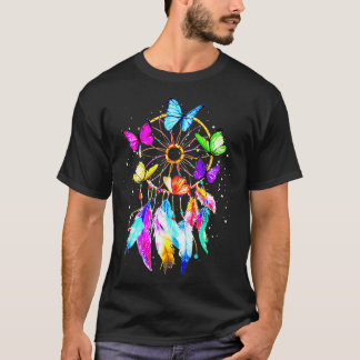Butterfly Dream Catcher  Butterfly Lover Gift T-Shirt