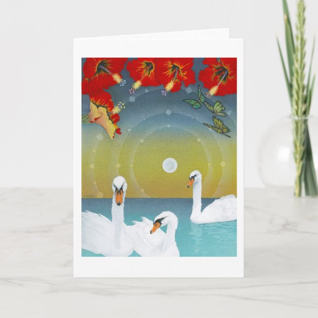 Butterfly Dream IV (Magical Moonset) Card (Front)