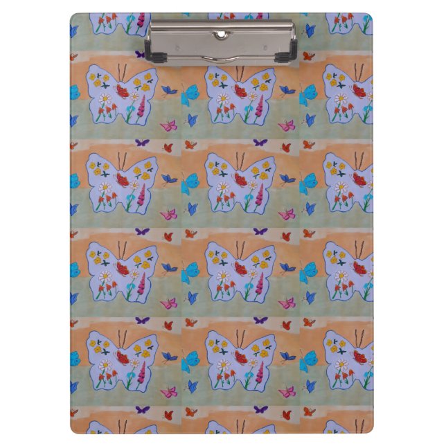 Butterfly Dreaming Clipboard (Front)