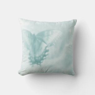Butterfly Dreams - Aqua Cushion