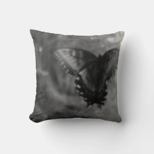 Butterfly Dreams - Black Cushion