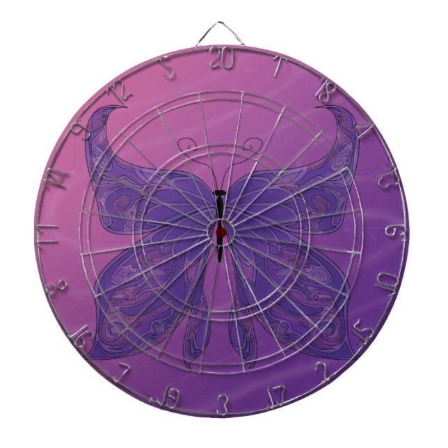 Butterfly Dreams Dartboard (Front)