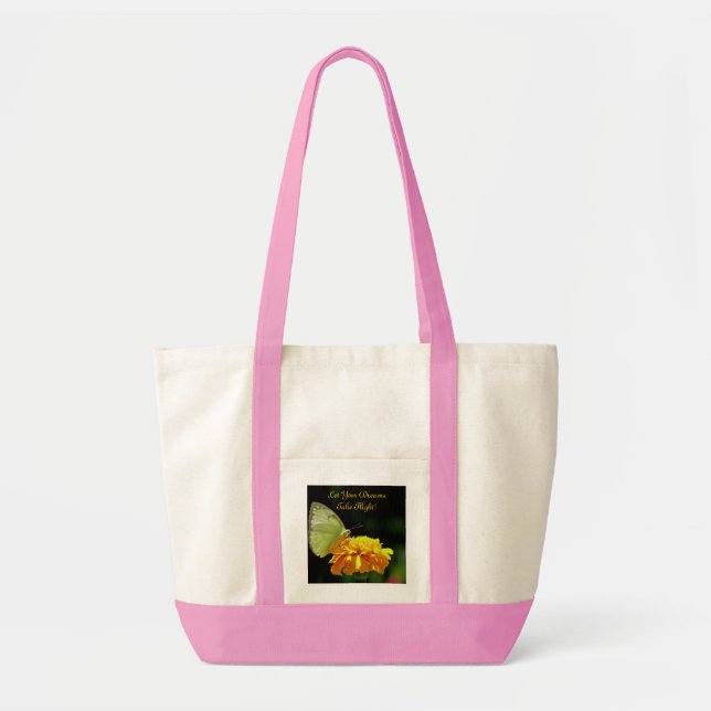 Butterfly "Dreams" Impulse Tote Bag (Front)