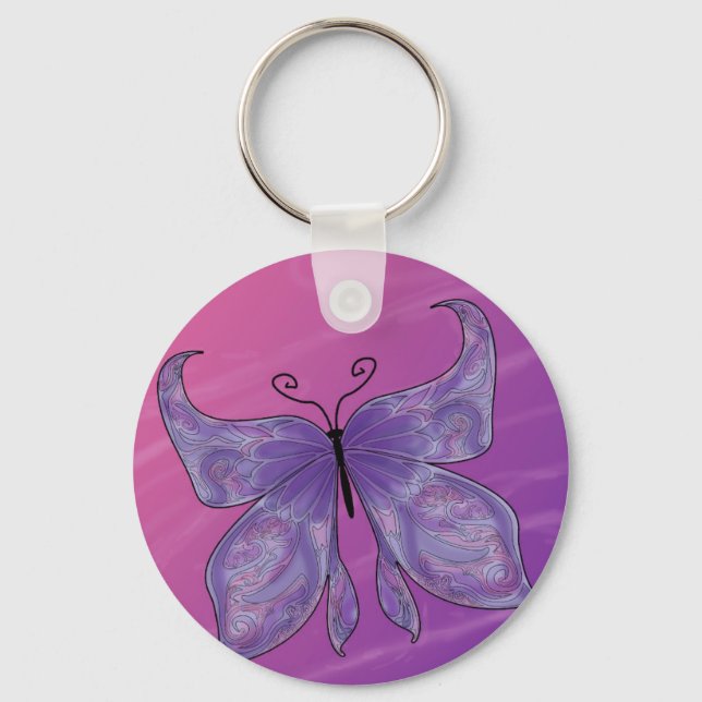 Butterfly Dreams Key Ring (Front)
