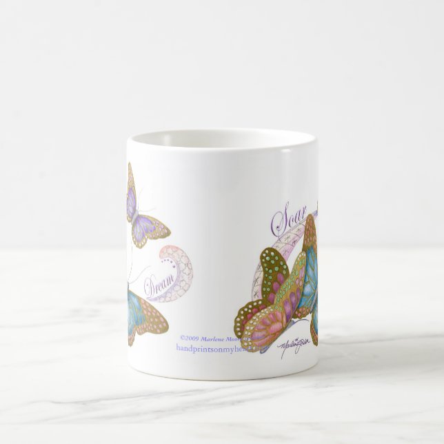 Butterfly Dreams Mug Half Wrap (Center)
