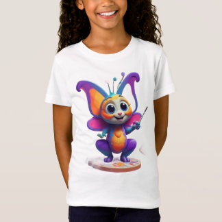 "Butterfly Dreams & Penguin Smiles" T-Shirt