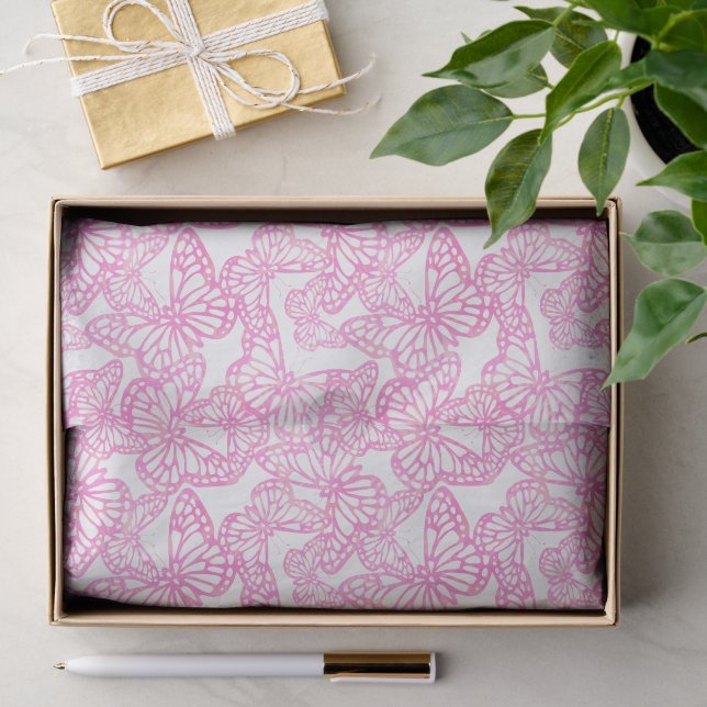 Butterfly Dreams (Pink) Tissue Paper (Gift)