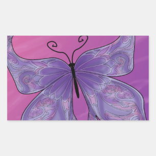 Butterfly Dreams Rectangular Sticker