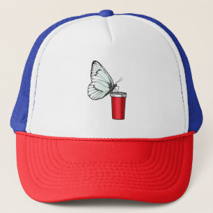 Butterfly Drinking mug Trucker Hat
