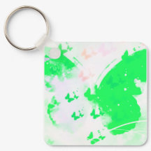 Butterfly Easter Keychain