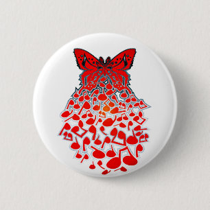 Butterfly_Effect 6 Cm Round Badge