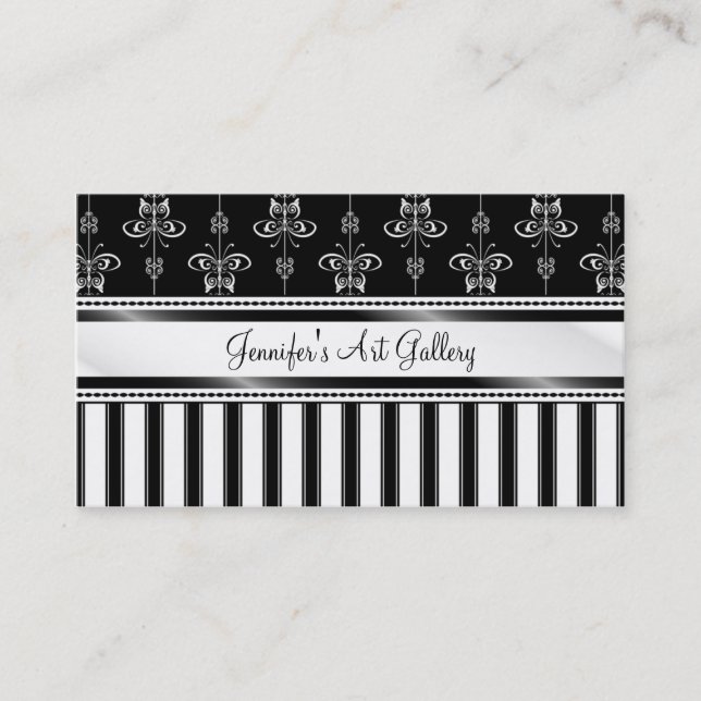 Butterfly Effect Art Business Card (Front)