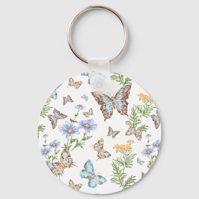 Butterfly Effect Art Key Ring (Front)