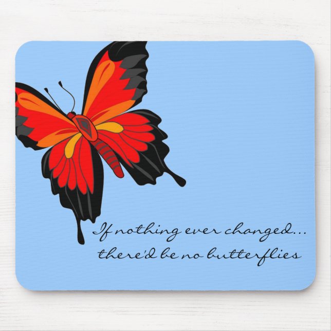 butterfly effect mouse pad (Front)